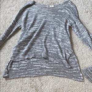 Hollister thing high/ low sweater